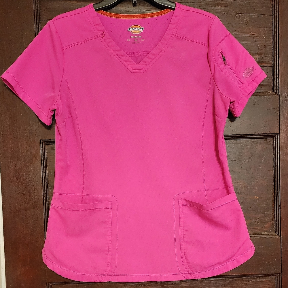 Dickies Scrubs Hot Pink Size Medium